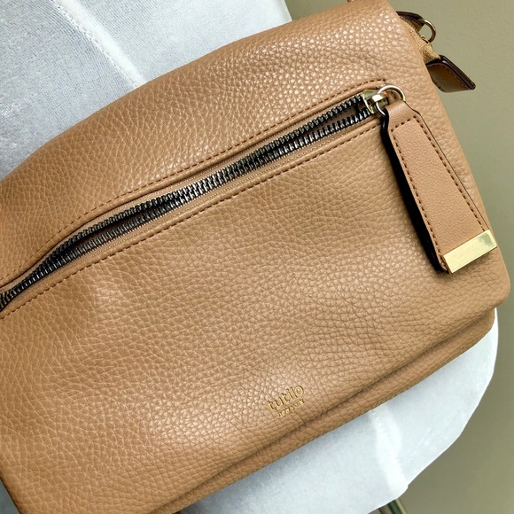 Tutilo Camel Crossbody Bag - Picture 2 of 10